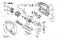 Bosch 3 603 C92 100 Pst 680 E Jig Saw 230 V / Eu Spare Parts